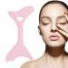 Eyeliner Guide Tool Portable Lightweight Eyeliner Stencils - Eyeliner Stickers for Winged Eyeliner Lashes Lip Liner Mascara Shield Shakven Pink