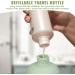 Boutihao 4-Piece Hinged Lid Cream Bottle Set | Refillable Travel Lotion Containers (200ml Green) - Ideal for Shampoo & Creams | International Shipping Available - Buy Online on GoSupps.com