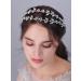 JWICOS Crystal Wedding Headband Tiara Bridal Rhinestone Headpiece Wedding Hair Accessories Tiara for Women and Girls Red Gold - Buy Online on GoSupps.com