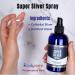 Super Silver Spray - Immune Support for Home & Travel | Antimicrobial Spray for Hands Mouth Food & Surfaces - Buy Online on GoSupps.com