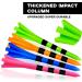 ENHUA Golf Plastic Tees 120 Pack - Unbreakable 3-1/4 Inch Long Blue Tees - Low Friction Bulk Tees - Mixcolor - Buy Online on GoSupps.com