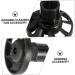 MUSISALY 2pcs Electric Grinding Chuck Door Knob Protector Blower Attachment Nut Grinder Black Plastic - Buy Online on GoSupps.com