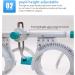 Adjustable Optical Test Frame | 48-80mm 360 Rotation Compatible with 5 Lenses | Ideal for Glass Businesses & Ophthalmology Centers - Buy Online on GoSupps.com