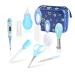 Baby Healthcare and Grooming Kit RoseFlower 9 in 1 Newborn Essentials Nursery Care Set with Toothbrush Nail Clipper File Nose Cleaner Nasal Aspirator - Baby Item for Infant Toddlers Boys Girls Kids #20