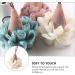 Minkissy Kids Body Wash Cute Ice Cream Bath Sponge Shower Soft Large Loofah Sponge Polyester Body Scrubber Exfoliating Bath Sponges for Women Men Bath Shower White Mens Body Wash Rice White - Buy Online on GoSupps.com