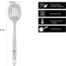 Reston Lloyd Melamine Slotted Spoon Kitchen Premium Quality Utensil with Heat Resistant Ergonomic Handle Durable BPA-Free Plastic Seafoam 11.5 inch Long One Piece Seafoam - Buy Online on GoSupps.com