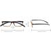 Gian Marco Venturi Unisex Verona Reading Glasses - Stylish Brown Frame Perfect Fit for Men & Women - International Shipping Available - Buy Online on GoSupps.com