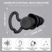 Silicone Earplugs | Noise Canceling & Reusable Hearing Protection | 40dB Noise Reduction for Travel Sleeping Reading & Swimming - 1PC Black - Buy Online on GoSupps.com