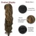 Ombre Brown Long Horse Tail Extensions | 60cm Wrapped Ponytail Hair for Women | Natural Art Ponytail & Afro Braid Style - Buy Online on GoSupps.com