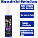 PurpleTemporary Hair Dye Hair Colour Spray Crazy Purple Hair Spray Temporary Washable Temporary Hair Colour Instant Styling Instant Hair Dye for Christmas Halloween Birthdays Party Cosplay - Buy Online on GoSupps.com