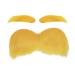 Moustache Auto-Adh sif Orange - Accessoire Photo Dr le | Sourcils Et Poils Faciaux Pour D guisements | Parfait Pour Cosplay F tes D'Halloween v nements Festivals Spectacles Sur Sc ne Ou Vacances