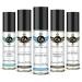 CA Perfume All Time Classic Men Set Impression of (Aventura + Aqua Di Giorgi Pour Homme + Invincible + Bvlg. Man + Tobacco Vanille) Fragrance Body Oils Travel Size Roll-On (0.3 Fl Oz/10 ml) X5