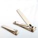 QXSJEDYCH Nail Clippers Gold Carbon Steel Nail Clipper Cutter Professional Manicure Trimmer Toe Nail Clipper Household Nail Scissors with File Nails - Buy Online on GoSupps.com