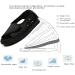 ZJING Women's Wide Diabetes Shoes | Open Toe Diabetic Slippers | Adjustable Orthopedic Walking Shoes for Arthritis & Edema | Wide Width, Size 8, Black - Buy Online on GoSupps.com