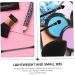 VINTORKY 30pcs Double Ended Eyeshadow Brush Cosmetic Tool Bling Makeup Brushes Sponge Black Artificial Fiber - Buy Online on GoSupps.com
