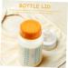 Ibasenice 20 Pack Locking Caps for Baby Bottles - Screw Lids for Breast Milk - Portable Travel Caps - Durable Food-Grade PP - 4.3x1.5cm - Orange - Buy Online on GoSupps.com