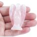 Lovionus89 Rose Quartz Guardian Angel Statue - Hand-Carved Healing Crystal Decor | 5cm 50mm Unique Figurine - Buy Online on GoSupps.com