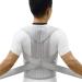 Upper Back Posture Corrector - Clavicle Support Brace Strap (XXL) - White Fruit Peach5 for Improved Posture and Comfort - Buy Online on GoSupps.com