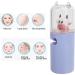 Light Purple and Yellow Nano Facial Mister 30ml Portable Handy Cool Mist Sprayer with Color Light Function Rechargable Cute Cow Design Cooling Mister(Purple) - Buy Online on GoSupps.com