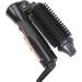 Curling Iron Brush Prevent Scald Portable 100-240V Collapsible Ceramic Ionic Hair Curling Brush For Long Hair (US Plug 100 240V) - Buy Online on GoSupps.com