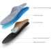 Valsole Orthopedic Insoles for Men & Women - Soft Medical Shoe Inserts for Flat Feet & Plantar Fasciitis - V107E 48-49 EU (310mm) - Buy Online on GoSupps.com