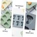 IMIKEYA Kitchen Tools 12 Pcs Footprint Baking Mold Tool Handmade Soap Child Silica Gel Kitchen Tool 15.8X13.2X1.5CMx3pcs Assorted Colorx3pcs - Buy Online on GoSupps.com