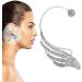 Visiblurry Acupressure Earrings - Scratch-Resistant Slimming Ear Cuff Clip for Men & Women | Non-Pierced Angular Wing Design - Buy Online on GoSupps.com