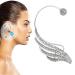Intoximt acupressure earrings for women Angel Wings Acupressure Remove earrings casual non-penetrating magnetic angel sohrings for weight reduction on the right