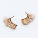 FOXSCOS Natural Brown Cat Eye Wispy False Eyelashes 20mm - 3D Mink Fluffy Lashes (1 Pair) - Buy Online on GoSupps.com