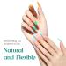 Beetles 500Pcs Long Coffin Fake Gel Nail Tips with Glues - Clear Press On Nails for Acrylic/Dip Powder/Poly Gel Extensions - Halloween Nail Art Design - Buy Online on GoSupps.com