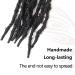 Long Butterfly Locs Crochet Hair 24 Inch 8 Packs - Soft & Lightweight Distressed Faux Locs Pre-looped - 1B(Natural Black) 24 Inch (Pack of 8) - Buy Online on GoSupps.com