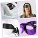 Buy GLEAVI 4 Pcs Satin Eyeshade Sleeping Mask | Comfortable Blackout Eye Masks for Travel & Sleep | Silk Decorative Eye Cover - Buy Online on GoSupps.com