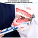 Premium Denture Case Set - 2-Piece Dental Prosthesis Storage & Cleaning Brush for False Teeth & Braces - Buy Online on GoSupps.com