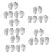 NOLITOY 15 Pairs Forefoot Slipper Pad Front Palms Pads Self-Adhesive Forefoot Pads Gel Metatarsal Pads Heel Grip Liner Foot Protection Insoles Skin-Friendly Foot Pads Toe Protectors