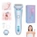 Elorixa Shaver Livora Electric Razor Beautibloom Razor Livora Razor Elorixa Razor Livora Shaver 2-In-1 Electric Shaver Razors For Women Armpit Leg Ipx7 Waterproof Wet & Dry (Blue)