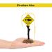 Funny Harz Hai-Warnschild Aquarium Decoration | Underwater Fish Tank Ornament | Unique C-yellow Decor for Aquatic Landscapes - Buy Online on GoSupps.com