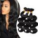 Elailite real hair treat extensions hair extension real hair to sew sew in human hair bundles extensions hair parts corrugated 3 bundle/pack 25/25 cm curly