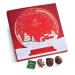 Godiva Holiday 2022 Red Advent Calendar Snow Globe Gift Box - 24 Piece Christmas Countdown with Assorted Dark, Milk, and White Chocolates - Perfect Gift for Chocolate Lovers - Buy Online on GoSupps.com