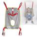 Toileting Patient Lift Sling Transfer Belt Full Body Patient Lift Sling with Four Point Support Full Body Sling for Transfer from Bed to Wheelchair Recliner Maximum Load Bearing 510 LbsV M