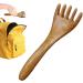 Quotent Wooden Massage Comb | Multifunctional Scalp Massager & Guasha Tool | Durable Wear-Resistant 5-Claw Head Scratcher for Body Care - Buy Online on GoSupps.com
