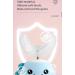 BriWhite Kids Electric Toothbrush - 4 Brush Heads 5 Modes 360 Waterproof Cleansing for Ages 2-12 (Pink) - Best Sonic Toothbrush for Kids - Buy Online on GoSupps.com