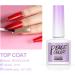 PEACECOLOR 10ml Gel Polish Gel No Wipe Top Coat Shine Finish and Long Lasting Soak Off UV Nail Lamp Gel A1 - Buy Online on GoSupps.com