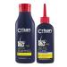 Kit actif contre la chute des cheveux - Shampoing (250 ml) et tonique (150 ml) l'arginine - Syst me d'action pour hommes et femmes en cas de perte de cheveux h r ditaire - Pour une pl nitude