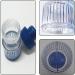 Portable Pill Crusher Container - Multifunctional Plastic Grinder for Tablet Storage and Grinding (Blue) - Buy Online on GoSupps.com
