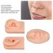 Buy 2 Silicone Ear Models for Piercing & Jewelry Presentation | Realistic Soft Flexible Artificial Ear - Medium Skin Color - Buy Online on GoSupps.com