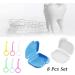Buy Nitaiun 8-Piece Invisible Tooth Removal Kit - 2 Braces & 6 Aligner Distance Tools with Storage Case | International Shipping Available - Buy Online on GoSupps.com