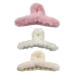 Hair Claw Clips for Women Fluffy Plush Hair Clips Soft Winter Hair Clips Clamps for Thin Thick Long Hair Super Grip Elegant Hair Clips Pretty Christmas Gifts For Girls Woman (Pink+White+Brown)