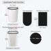 Portable Trash Bags Small Rubbish Bags Colourful Plastic Garbage Bags 5 Rolls/100 Counts - Buy Online on GoSupps.com
