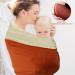 Queryifv Sling Baby Carrier | Elastic Wrap for Newborns | Comfortable & Supportive Up to 16 kg - Buy Online on GoSupps.com