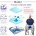 Wheelchair Seat Belt Highly Absorbent Incontinence Pad Wheelchair Safety Harness for Positioning Elderly Waterproof Seat Pad with Adjustable Straps(Pack of 1) - Buy Online on GoSupps.com
